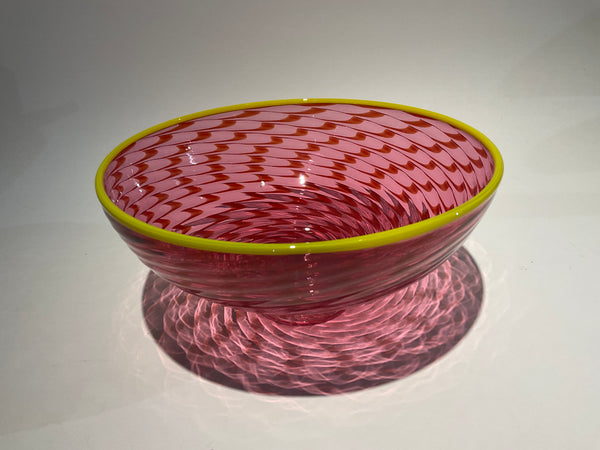 Optic zigzag bowls