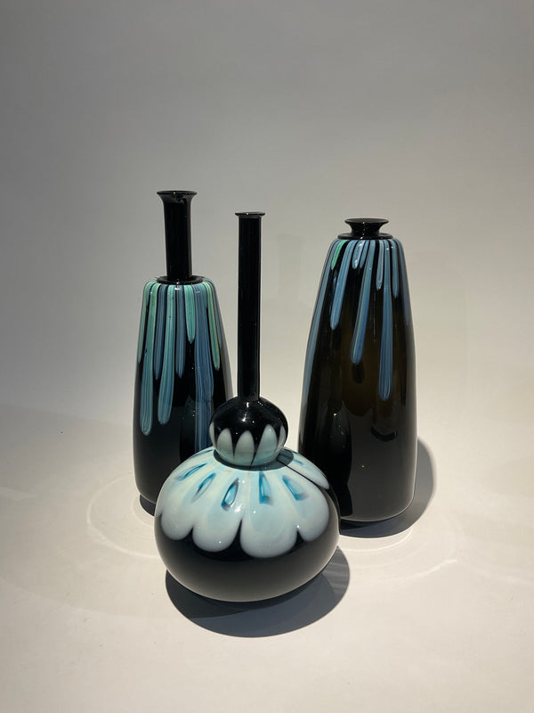 Black Vases by Nikolaj Christensen