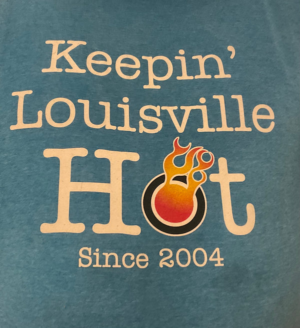 Keepin Louisville Hot ss tee