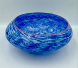 Sky blue and white soft vessel
