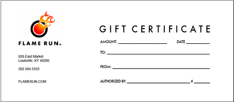 Gift Certificate - Activity